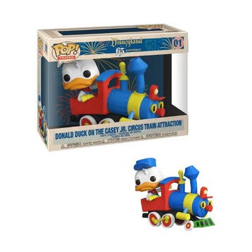 Pop Disney Casey Junior Donald with Engine Vinyl Figure, Verzenden, Nieuw