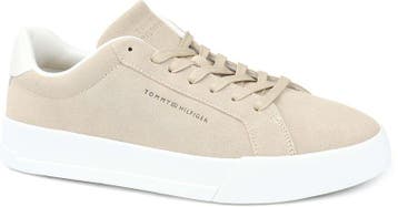 Tommy Hilfiger Sneaker Suede Court Beige maat 44 Heren, Verzenden, Nieuw, Tommy Hilfiger