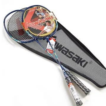 Badminton Set 2 Rackets 3 Shuttlecocks met Tas Lichtgewicht, Sport en Fitness, Badminton, Verzenden, Nieuw