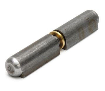 DX Aanlaspaumelle stalen pen messing ring 200x22 mm blank, Verzenden, Nieuw