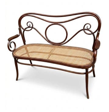 Thonet - Sofa - Hout, Paglia