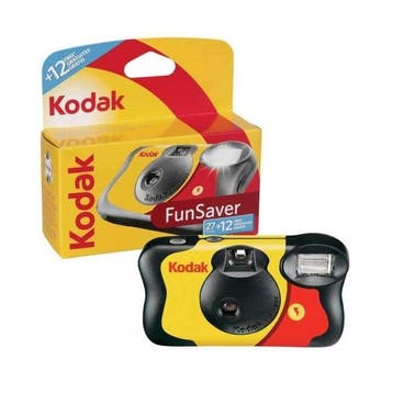 Kodak Fun Saver Flash Single Use Camera – 27+12 opnames |., Ophalen of Verzenden, Nieuw, Compact, Kodak