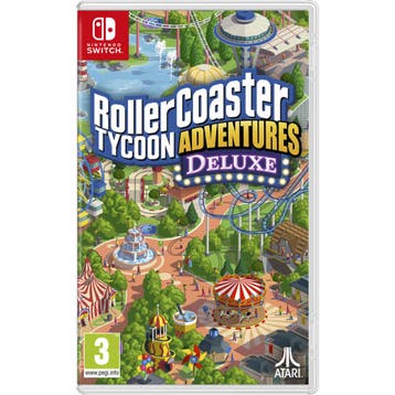 Switch Roller Coaster Tycoon Adventures Deluxe, Verzenden, Zo goed als nieuw