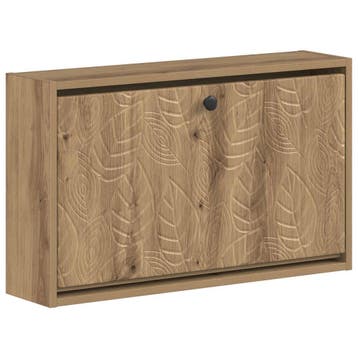 vidaXL Wandgemonteerde Schoenkast DELFT 71 x 17 x 43 cm, Verzenden, Nieuw