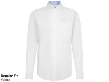 2dekans | Seidensticker New Kent Business Shirt - -, Ophalen of Verzenden, Zo goed als nieuw, Wit, Seidensticker