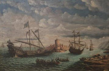 European School (XVIII-XIX), Toegeschreven aan - Marine