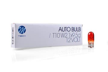 M-TECH WY5W 12V - Oranje -  per 10 stuks, Verzenden, Nieuw