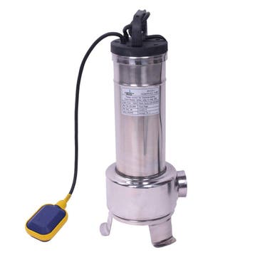 Dompelpomp RVS met vlotter 1,5kW 230V, Ophalen, Nieuw