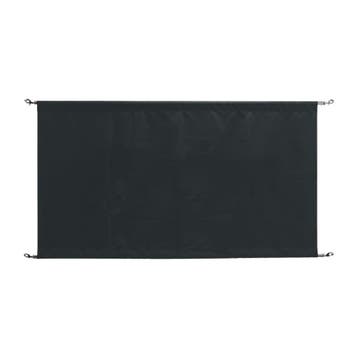 canvas afzetdoek | zwart | Inclusief bevestigingskit | 70..., Verzenden, Nieuw in verpakking