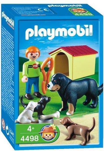 Playmobil Farm Hondenfamilie - 4498 (Nieuw), Verzenden, Nieuw