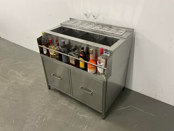 Cocktailstation bar | cockstail bar station barsystem, Verzenden, Gebruikt, Overige typen