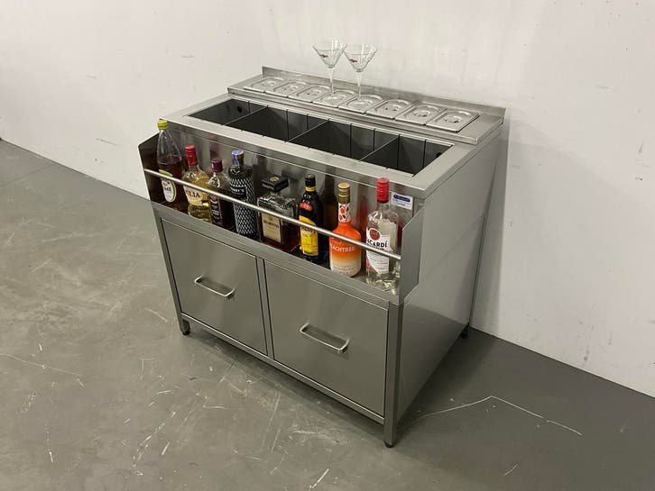 Cocktailstation bar | cockstail bar station barsystem, Zakelijke goederen, Horeca | Keukenapparatuur, Gebruikt, Overige typen