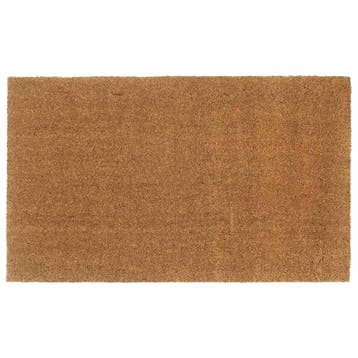 vidaXL Deurmat 90x150 cm getufte kokosvezel naturel, Verzenden, Nieuw