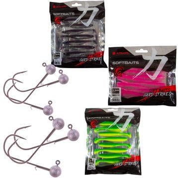 Ultimate Shads And Jigheads Set (30pcs), Verzenden, Nieuw
