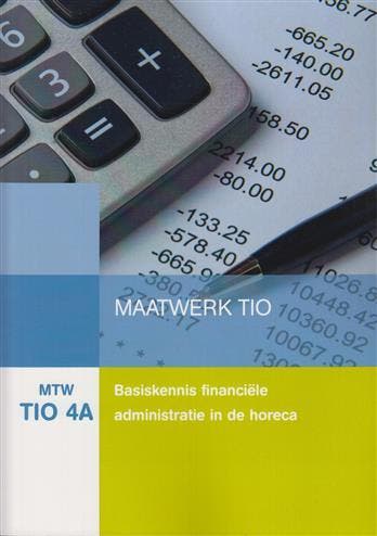 Basiskennis financiele administratie in de hor 9789400215931, Zo goed als nieuw