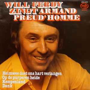 LP gebruikt - Will Ferdy - Will Ferdy Zingt Armand Preud..., Cd's en Dvd's, Vinyl | Nederlandstalig, Zo goed als nieuw, Verzenden