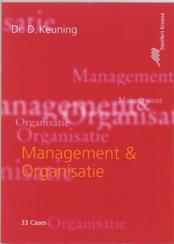 Management & Organisatie 33 Cases - David Keuning, Verzenden, Gelezen, David Keuning
