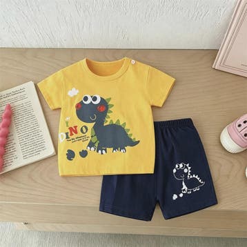 Zomerse Kinderkleding Set: T-shirt met korte mouwen en short, Kinderen en Baby's, Verzenden, Nieuw