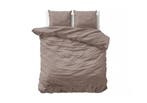 PRIMAVIERA DELUXE Uni Satijn Taupe - 135 x 200/260, Nieuw