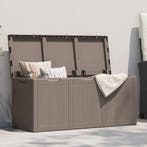 vidaXL Tuinbox 270 L PP houtlook bruin, Tuin en Terras, Overige Tuin en Terras, Verzenden, Nieuw