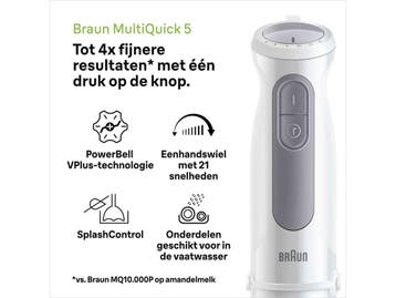 Braun MultiQuick 5 MQ50.220M - Staafmixer - 1000 W -, Witgoed en Apparatuur, Verzenden, Nieuw