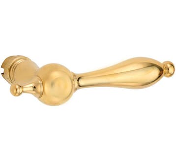 Deurklink Barock messing ongelakt, Verzenden, Nieuw