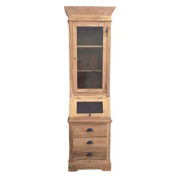 Teak grutterskast klassiek -  60 cmGrutterskasten, Ophalen of Verzenden, Nieuw