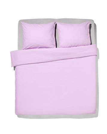 HEMA Dekbedovertrek 240x200/220cm zacht katoen lila, Verzenden, Nieuw