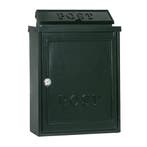B6 Brievenbus Groen Brievenbussen Brievenbussen aluminium, Tuin en Terras, Verzenden, Nieuw