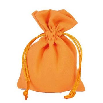 10 oranje stoffen cadeauzakjes met koord nu 4,95!, Verzenden, Nieuw, Versiering, Oranje of Koningsdag