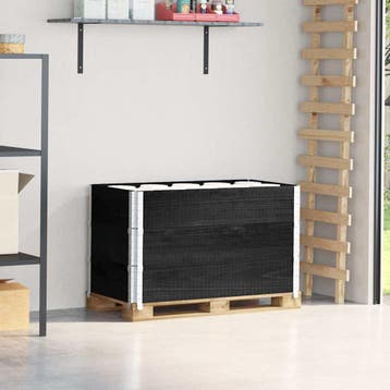 vidaXL Palletopzetranden 3 st 100x50 cm massief grenenhout, Verzenden