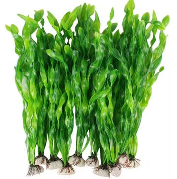 Set Kunstmatige Aquariumplanten Zeewier Watergras Decoratie, Dieren en Toebehoren, Verzenden, Nieuw