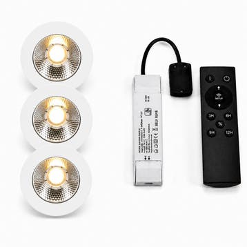 LED Dimbare keuken inbouwspots / kastspots / wandplank spots, Ophalen of Verzenden, Nieuw, Plafondspot of Wandspot, Led