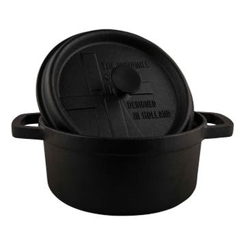 The Windmill Gietijzeren BBQ Pan S - Rampready, Nieuw