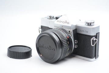 Minolta SR-1s + Minolta MC W.ROKKOR 28mm F3.5 Single lens, Audio, Tv en Foto, Nieuw
