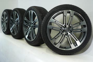 Audi Q5 SQ5 80A 21 inch velgen Pirelli Winterbanden Originee, Gebruikt, Velg(en), 21 inch, Winterbanden