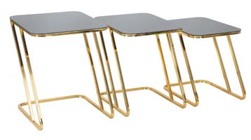 TAFEL EENVOUDIGE SET 3 STUKS CM, Ophalen of Verzenden, Nieuw