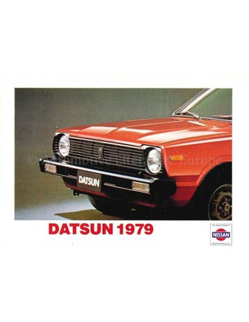 1979 DATSUN PROGRAMMA BROCHURE NEDERLANDS, Nieuw, Nissan, Author