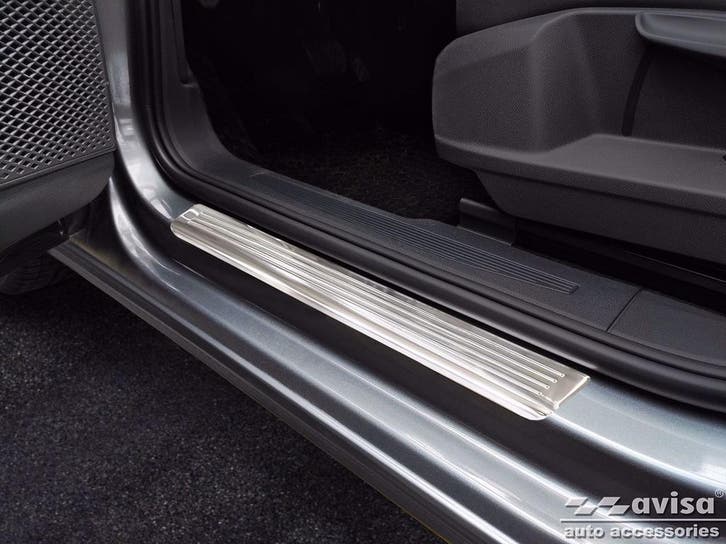 Rvs instaplijsten Volkswagen Caddy | Cargo | Furgon 2020-, Auto-onderdelen, Carrosserie en Plaatwerk, Nieuw, Ophalen of Verzenden