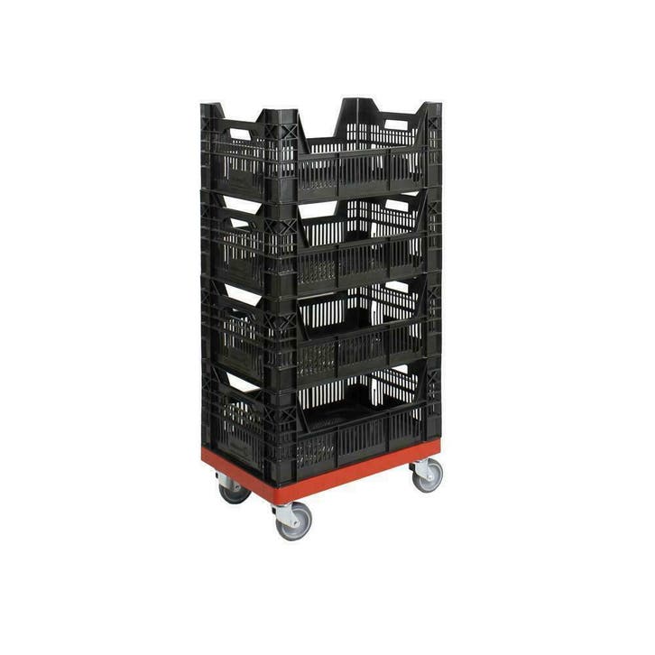 Magazijnbakken, bakkenset, stapelkratten, plastic dozen, Doe-het-zelf en Verbouw, Kratten en Dozen, 50 tot 75 cm, Nieuw, Bak of Kist