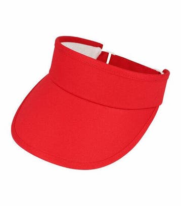 Zonneklep verstelbaar – stevige klep – one size – rood, Kleding | Dames, Hoeden en Petten, Nieuw