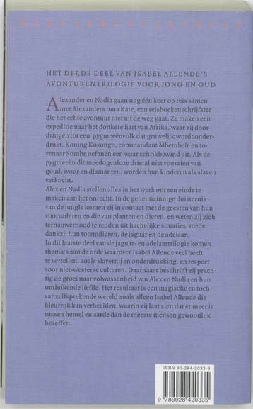 Het woud van de pygmeeen / Jaguar- en Adelaartrilogie / 3, Verzenden, Gelezen, Isabel Allende