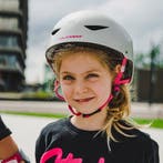 Nijdam Skate Helm Verstelbaar - Stone Blush - Maat M - 54-58, Fietsen en Brommers, Fietsaccessoires | Fietshelmen, Ophalen of Verzenden