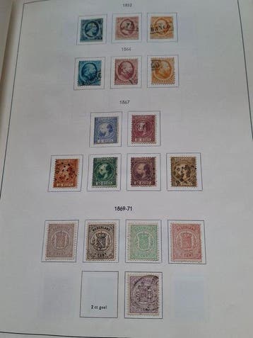 Nederland en Overzeese Rijksdelen 1852/1969 - Nederland en, Gestempeld