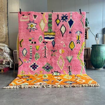 Boho Chic Marokkaanse Berber Mrirt Woltapijt - Vloerkleed -, Nieuw