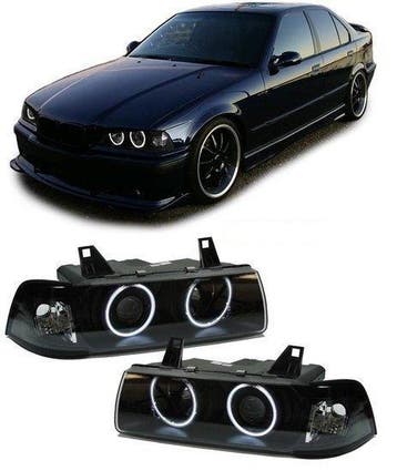 Angel Eyes Koplampen BMW E36 CCFL Sedan en Touring B2541, Auto-onderdelen, Nieuw