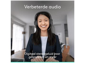 Logitech -  H390 Pc On-ear Bedrade Headset  - Zwart, Verzenden, Nieuw, Op oor (supra aural), Overige merken