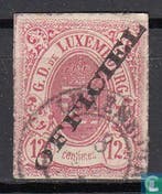 Luxemburg - Staatswapenschild - 1875, Verzenden, Gestempeld