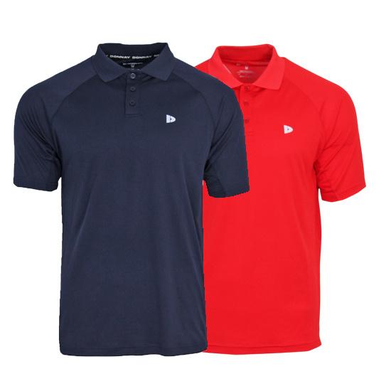 Donnay Donnay Heren - 2-Pack - Sport Polo Bjorn - Navy &, Kleding | Heren, T-shirts, Nieuw, Verzenden