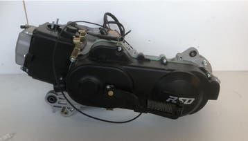 Motorblok GY6 50cc 10 inch Euro 4/Euro 5 EFI korte achteras, Verzenden, Nieuw